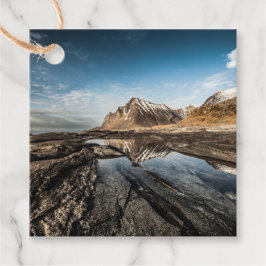 Norge Lofoten Islands Mountain Gåvor Etiketter