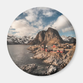 Norge Lofoten Islands Souvenir Magnet