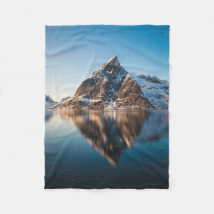 Norge Lofoten Mountain Fleecefilt