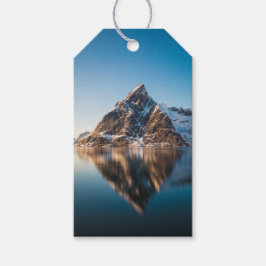 Norge Lofoten Mountain Presentetikett