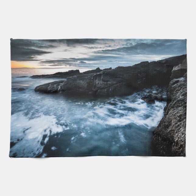 Norge Lofoten-öarna Kökshandduk (Horisontell)