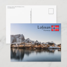 Norge Lofoten-öarna Vykort