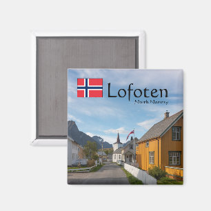 Norge Lofoten Reine Magnet