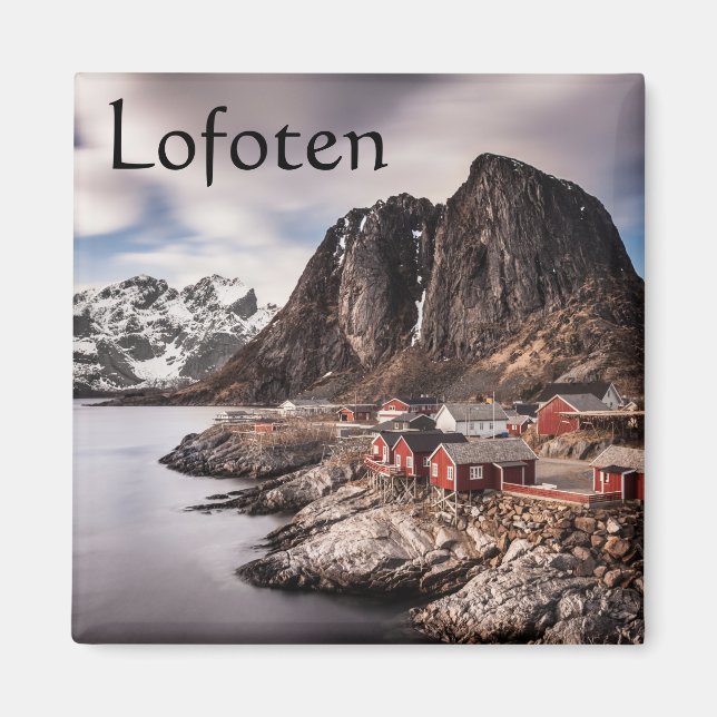 Norge Lofoten Travel Magnet (Framsidan)