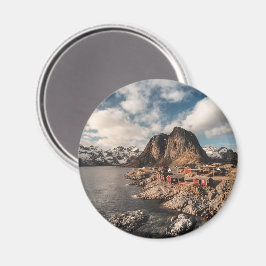 Norge Lofotenöarna souvenir Magnet