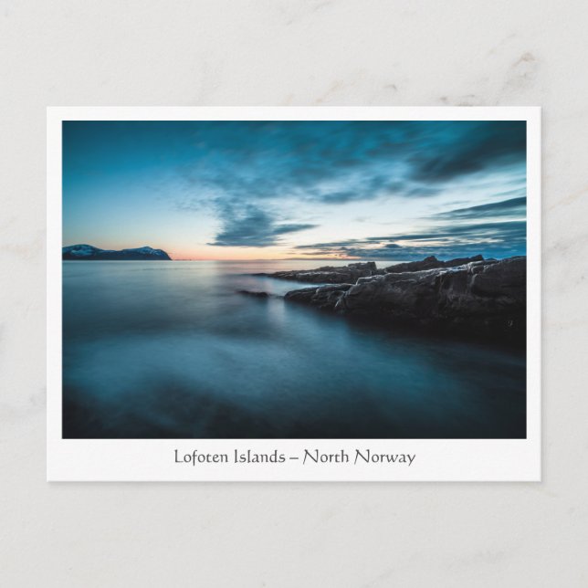 Norge Lofotenöarna Vykort (Framsida)