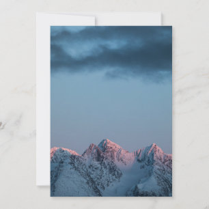 Norge Lyngen Mountains Card