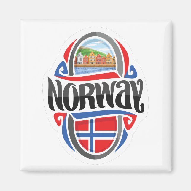 Norge Magnet (Framsidan)