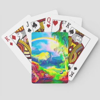 Norge med regnbåge casinokort