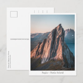 Norge Mountain Vykort