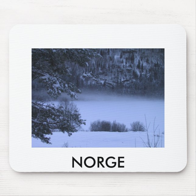 Norge Mousepad Musmatta (Framsidan)
