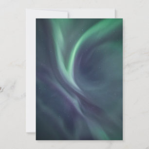 Norge NordLjus Himlar-kort Spara Datumet
