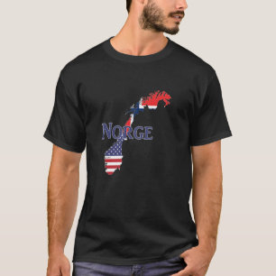 Norge Norge Ancestry Expat Expatriate Family Reun T Shirt