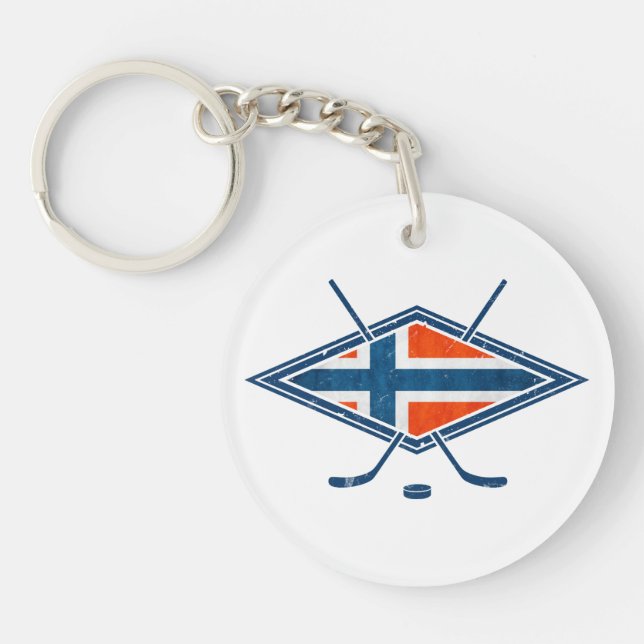 Norge Norge Ice Hockey Logotyp (Framsidan)