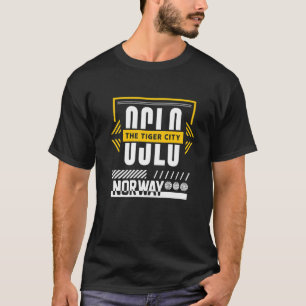 Norge Norge Norge Norsk Oslo Travel Urban Sc T Shirt