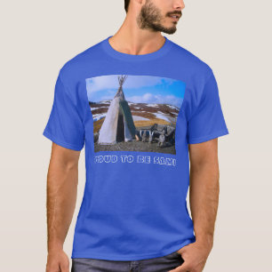 Norge Norge, Sami bosättning i Lapland Tee Shirt