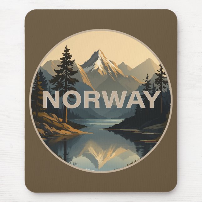 Norge Norge Skandinavien Europe Musmatta (Framsidan)