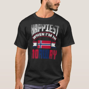 Norge Norsk Norge inträffar när IMM i Norge T Shirt