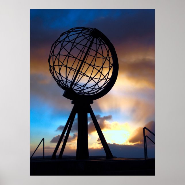 NORGE NORTH CAPE POSTER (Framsidan)