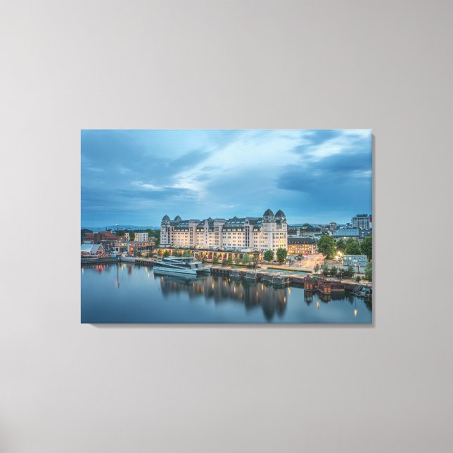 Norge Oslo Canvastryck (Framsida)