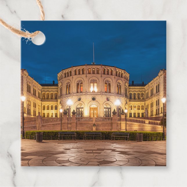 Norge Oslo Gåvor Etiketter (Framsida)