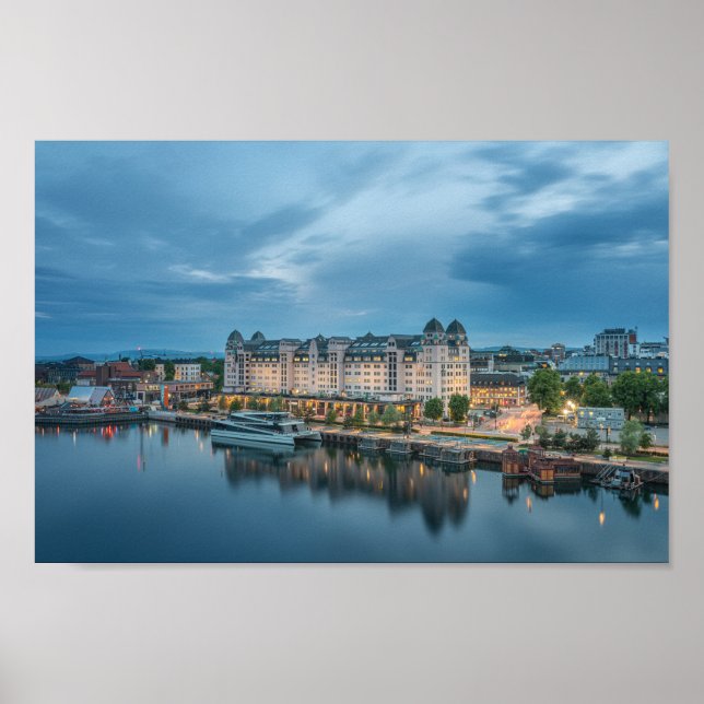 Norge Oslo Poster (Framsidan)