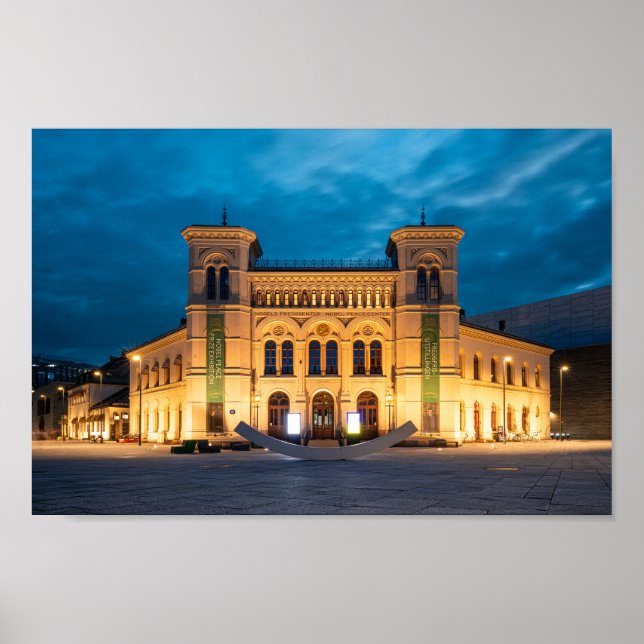 Norge Oslo Poster (Framsidan)