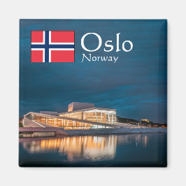 Norge Oslo Souvenir Magnet