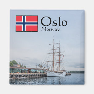 Norge Oslo Souvenir Magnet