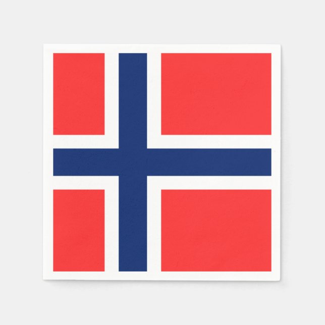 Norge Pappersservett (Framsidan)