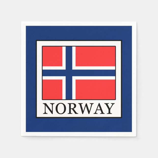 Norge Pappersservett (Framsidan)
