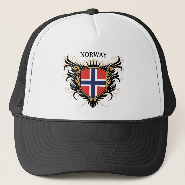 Norge [personifiera], keps (Framsida)