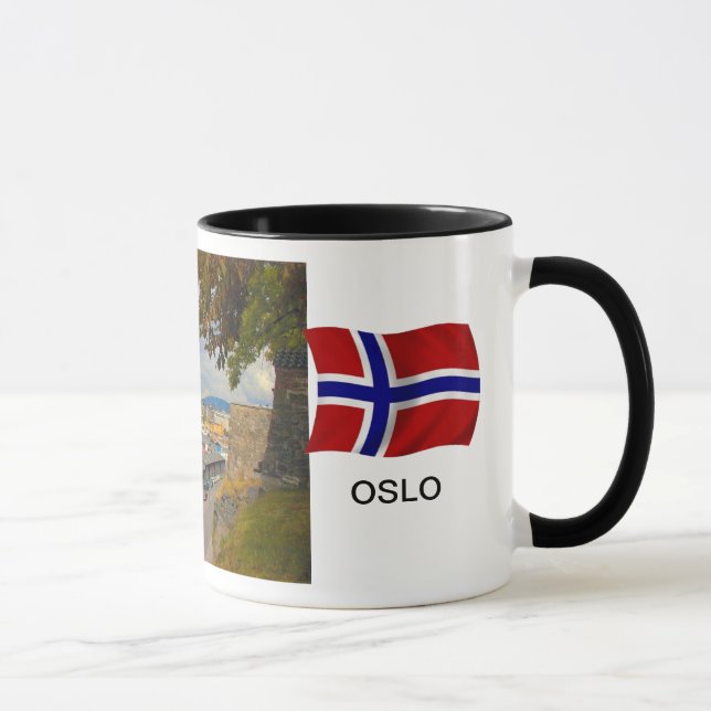Norge port av Oslo; hamn Mugg (Höger)