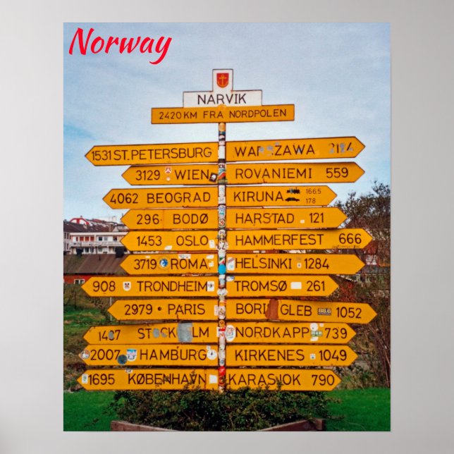 Norge Poster (Framsidan)