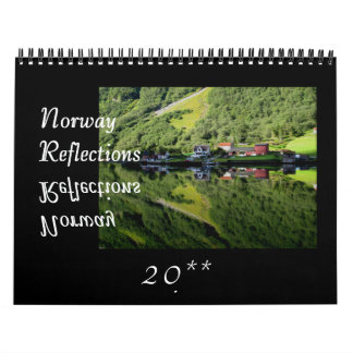 Norge Refltions Wall Calendar Kalender