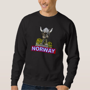 Norge shirt - välj stil & färg lång ärmad tröja