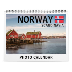 Norge Skandinavien 2027 Kalender