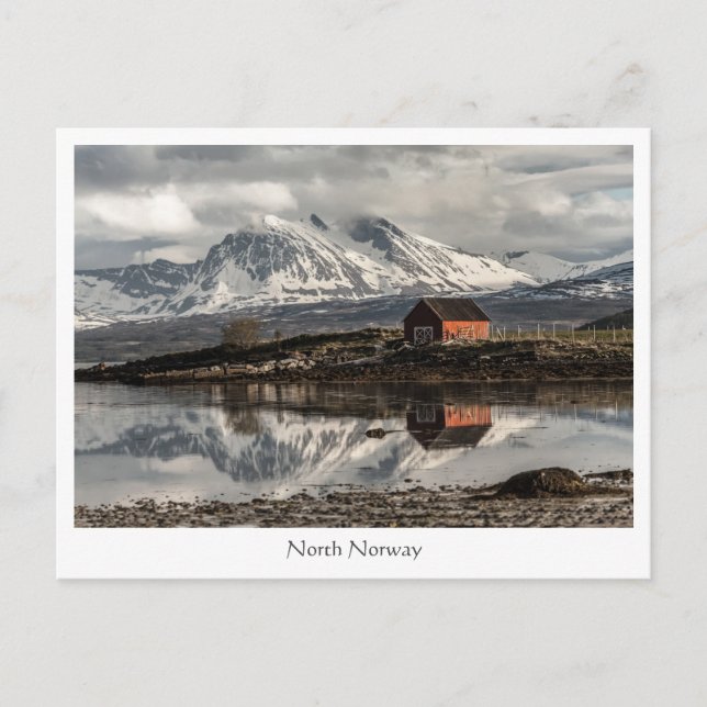 Norge Skandinavien  Vykort (Framsida)