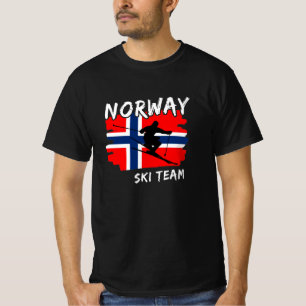 Norge skidtröja t shirt