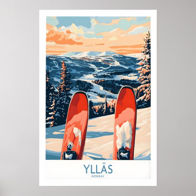 Norge skidtryck 1 poster (Framsidan)