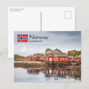 Norge Souvenir Vykort