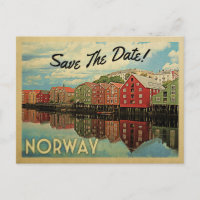 Norge Spara datum, norsk Vintage