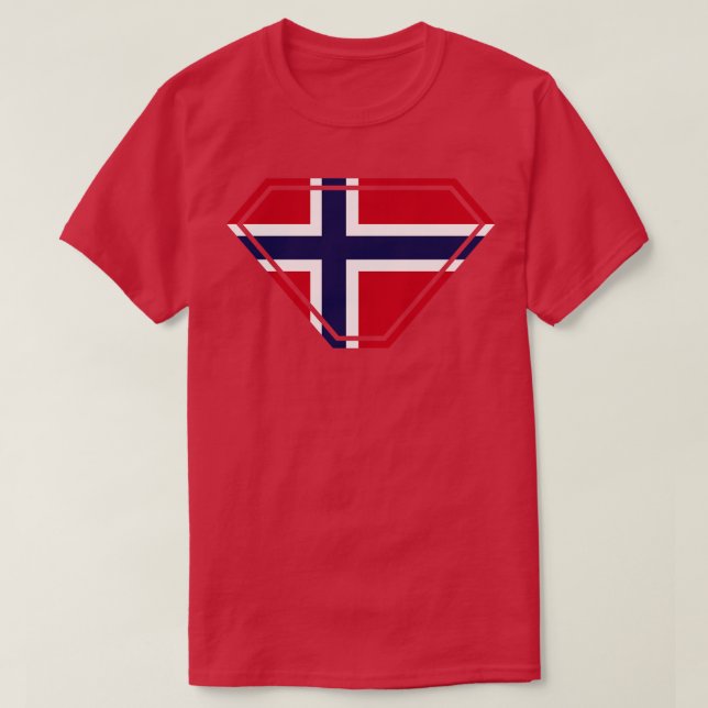 Norge SuperEmdriven T Shirt (Design framsida)