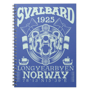 NORGE SVALBARD LONGYEARBYEN - POLAR BAR ANTECKNINGSBOK