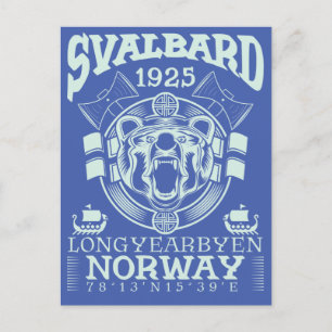 NORGE SVALBARD LONGYEARBYEN - POLAR BAR VYKORT