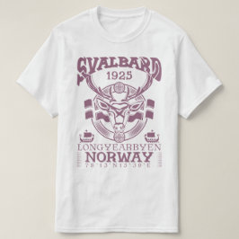 NORGE SVALBARD LONGYEARBYEN - REINDEER T SHIRT