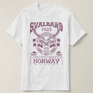 NORGE SVALBARD LONGYEARBYEN - REINDEER T SHIRT
