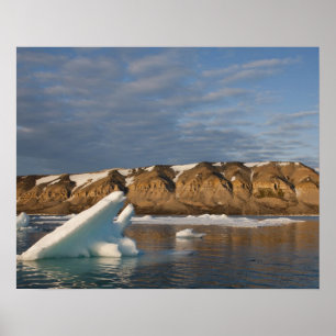 Norge, Svalbard, Spitsbergen Island, Setting Poster
