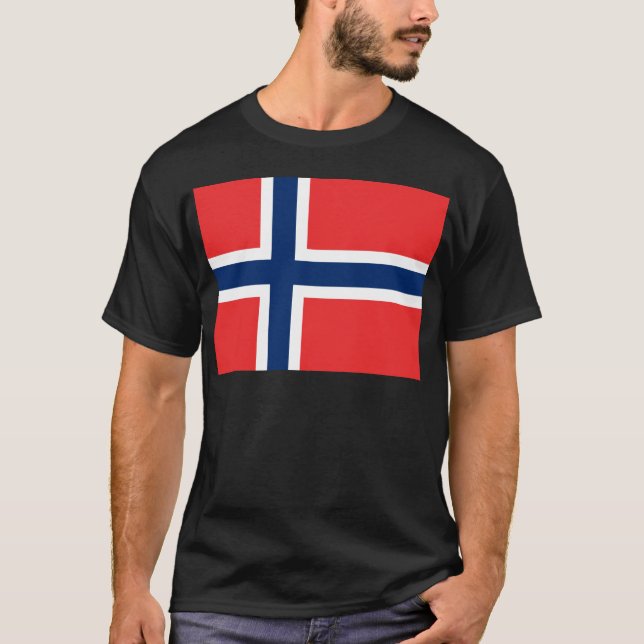 norge t shirt (Framsida)