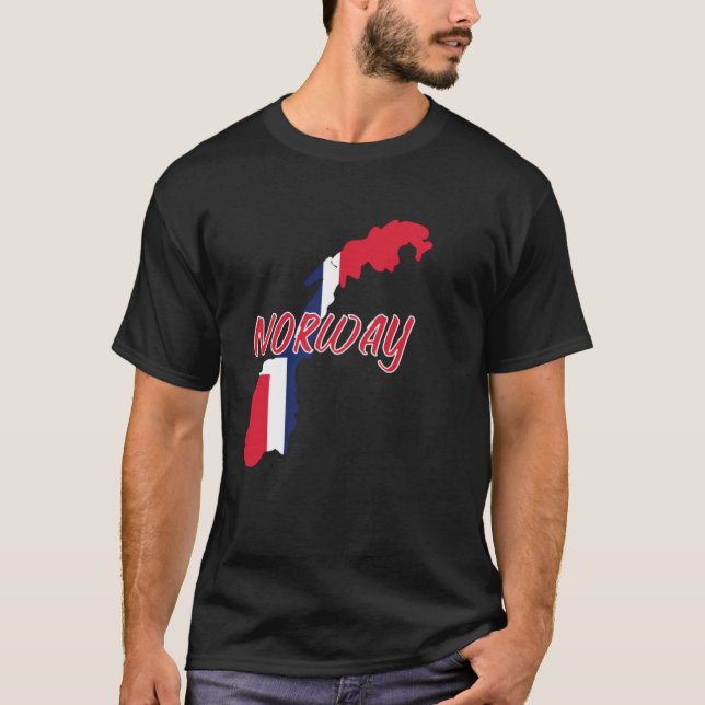 Norge T Shirt (Framsida)